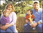 Lindsay and Randy Riddle with their children