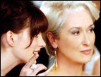 Anne Hathaway and Meryl Streep in 'The Devil Wears Prada'