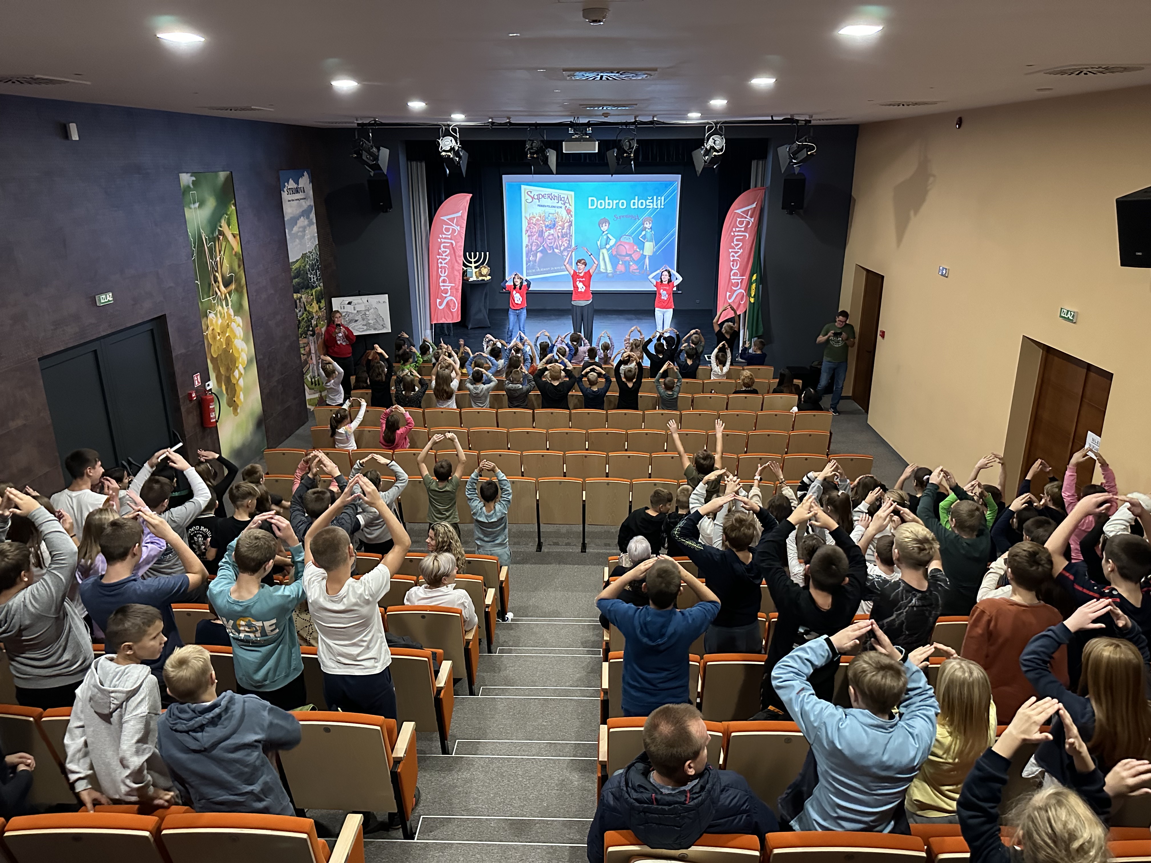 A Superbook event in Strigova, Croatia.