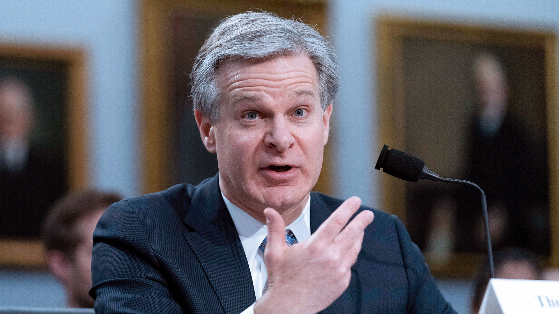 FBI Director Wray Says He Intends to Resign At End of Biden's Term in January