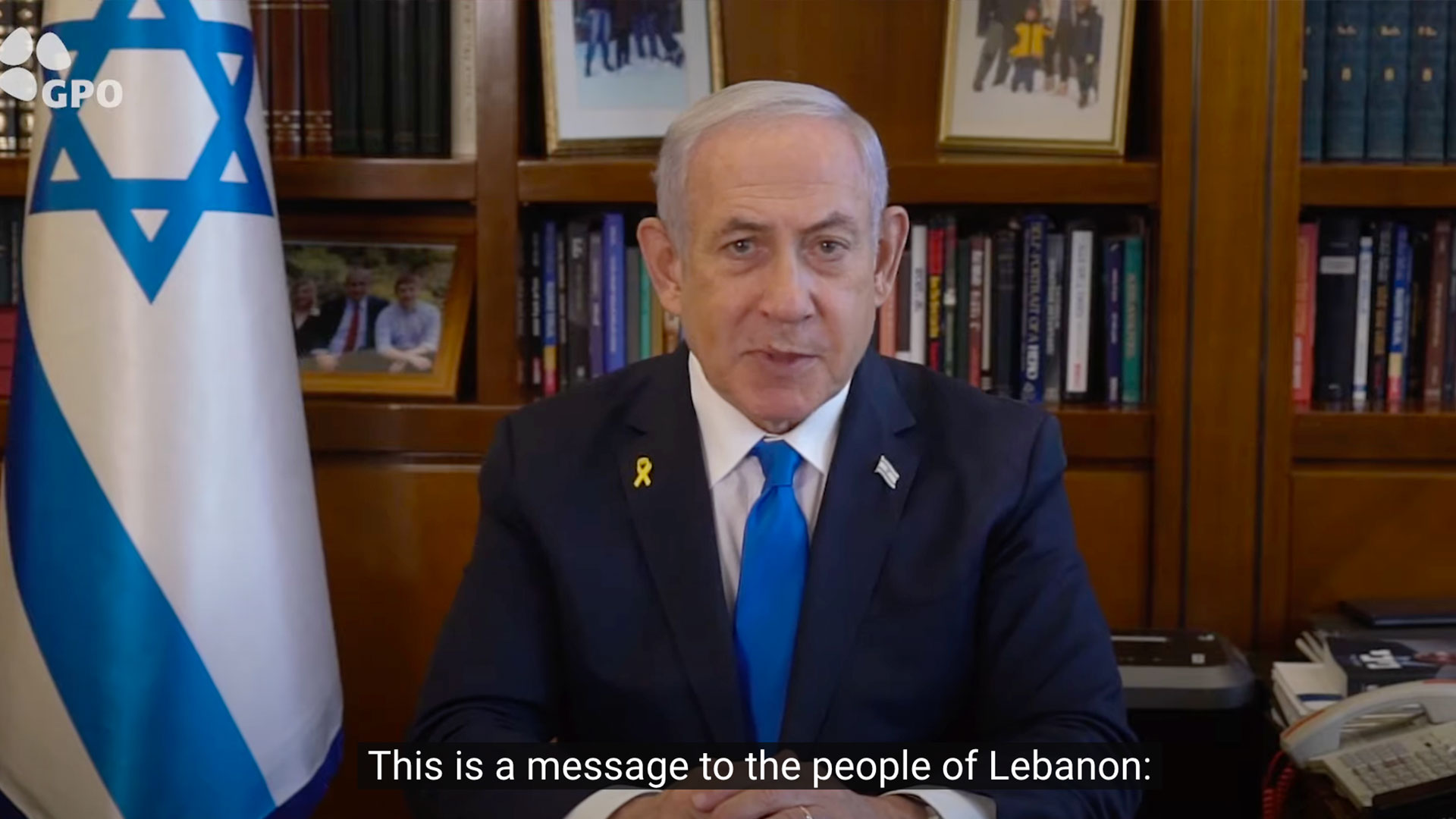 As Hezbollah’s Power Dwindles, Netanyahu Urges Lebanese: ‘Stand Up and Take Your Country Back’