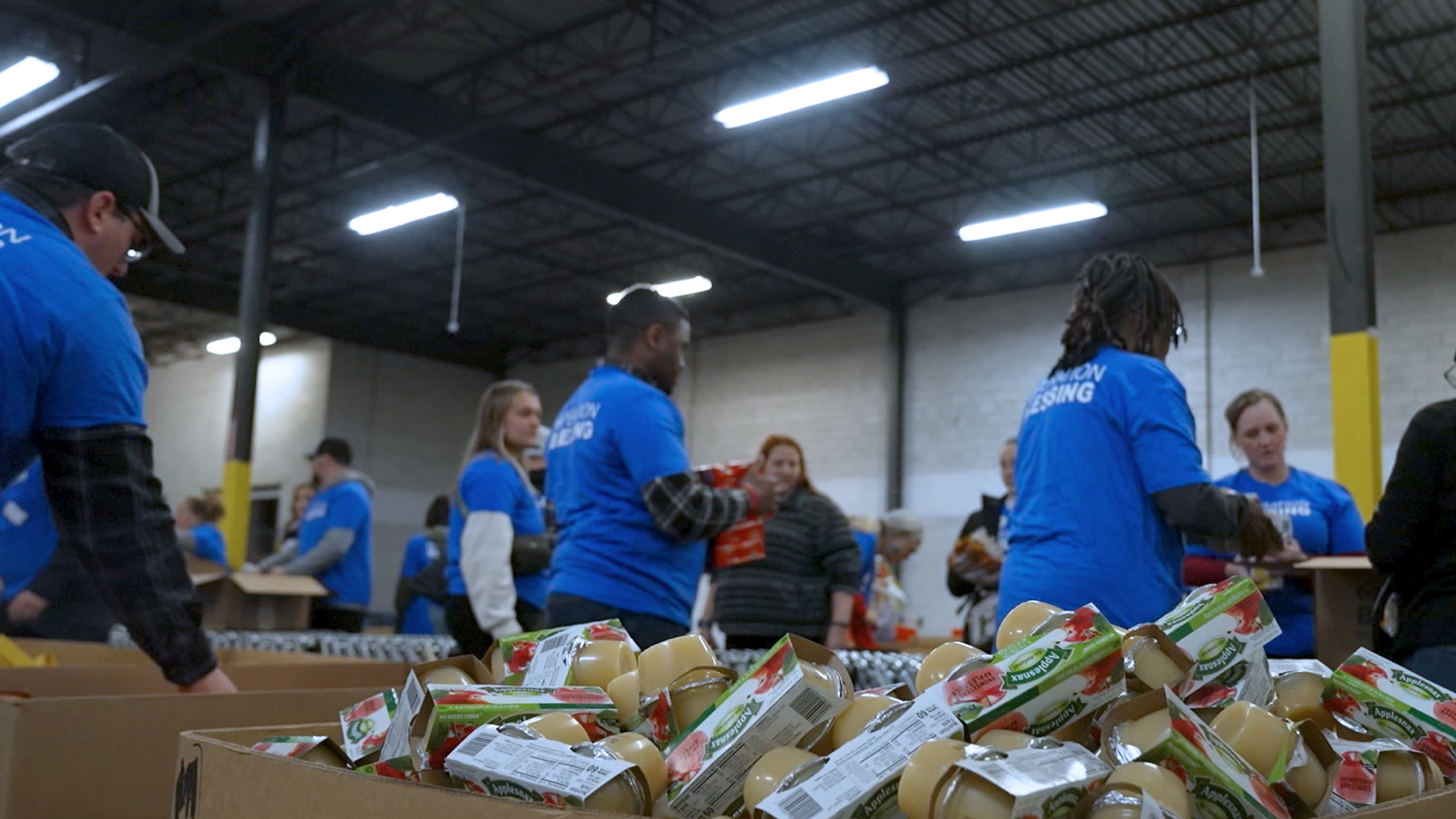 'That's Our Mission': Operation Blessing Volunteers Pack Emergency Kits to Help Families in Need