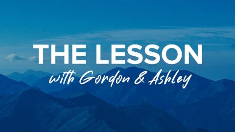 The Lesson Header Banner