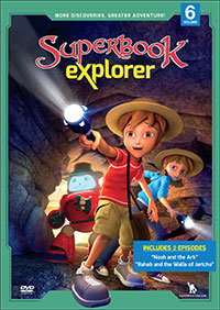 Superbook Bible Animation DVDs - CBN.com