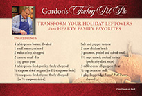 Gordon's Turkey Pot Pie Recipe